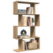 Bibliotecă/separator 4 nivel stejar artizanal 70x24x129 cm lemn - WALTI WALTI