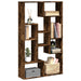 Bibliotecă, stejar fumuriu, 72x20x120,5 cm, lemn prelucrat - WALTI WALTI