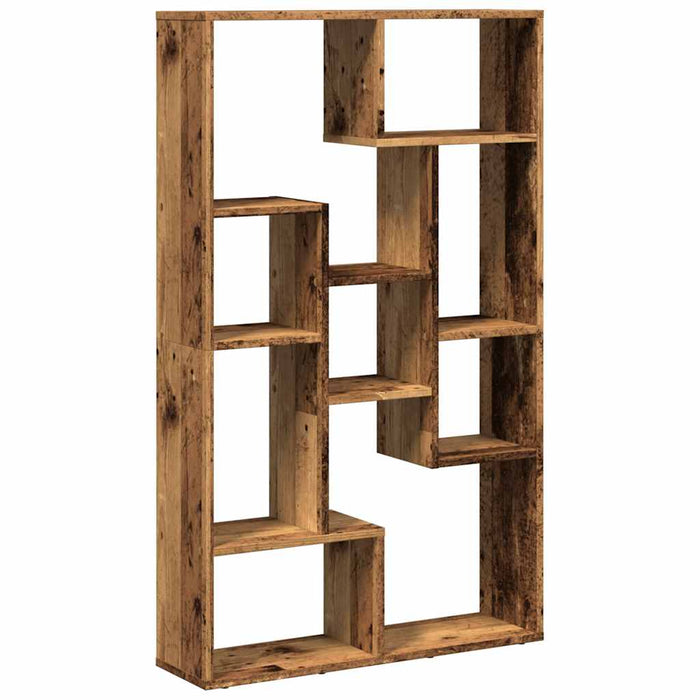Bibliotecă, lemn vechi, 72x20x120,5 cm, lemn prelucrat - WALTI WALTI