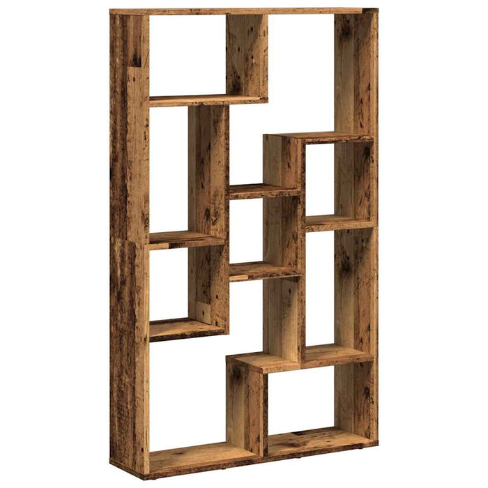 Bibliotecă, lemn vechi, 72x20x120,5 cm, lemn prelucrat - WALTI WALTI
