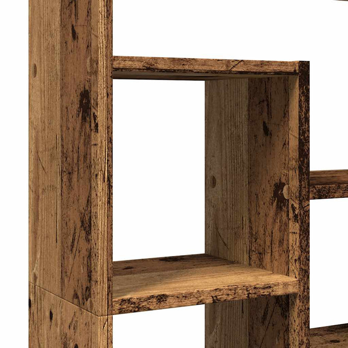 Bibliotecă, lemn vechi, 72x20x120,5 cm, lemn prelucrat - WALTI WALTI