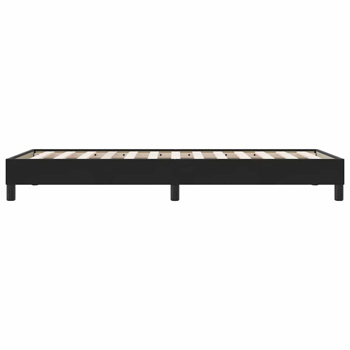 Cadru de pat fără saltea, negru, 100x210 cm, catifea - WALTI WALTI