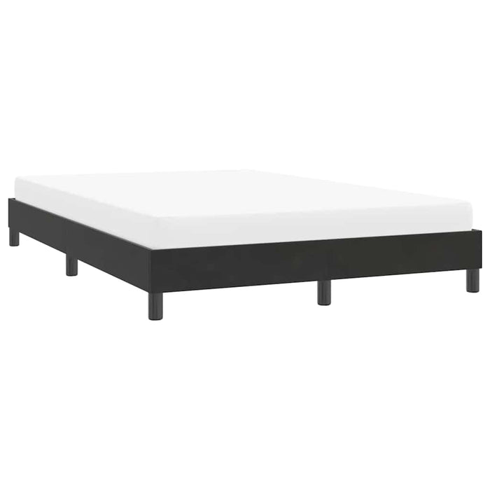 Cadru de pat fără saltea Negru 140x210 cm catifea - WALTI WALTI