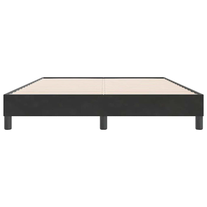 Cadru de pat fără saltea Negru 140x220 cm catifea - WALTI WALTI