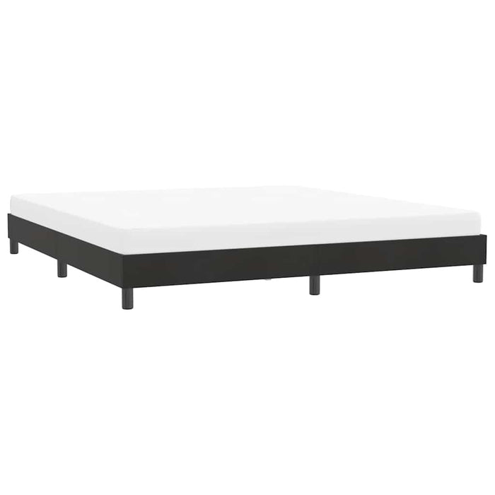 Cadru de pat fără saltea Negru 180x220 cm catifea - WALTI WALTI