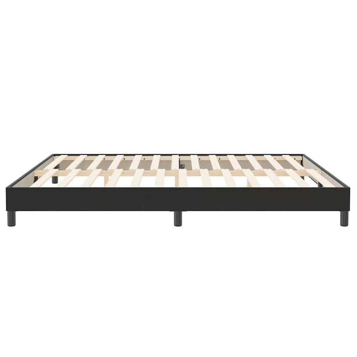 Cadru de pat fără saltea Negru 200x220 cm catifea - WALTI WALTI