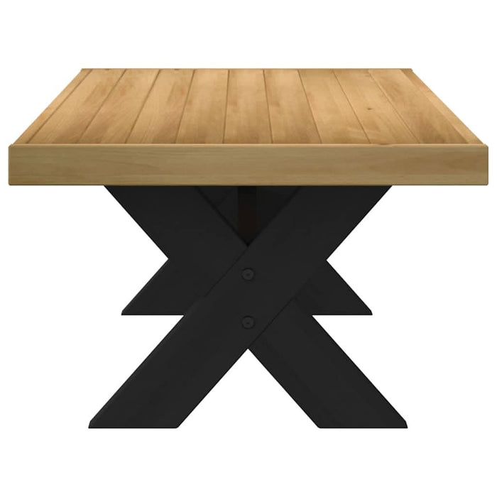 Masuta de cafea NOAIN picioare in forma de X lemn masiv de pin - WALTI WALTI
