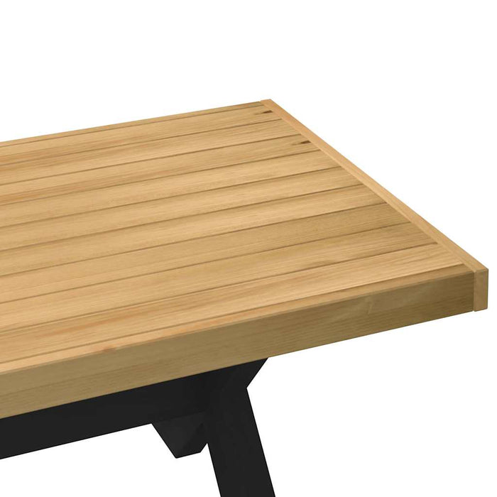 Masuta de cafea NOAIN picioare in forma de X lemn masiv de pin - WALTI WALTI