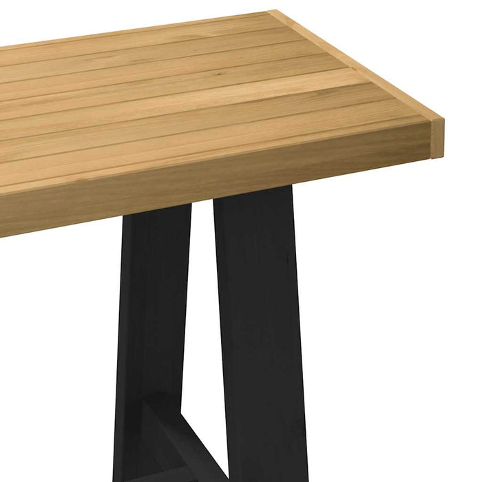 Birou NOAIN Picioare în formă A 120x50x75 cm lemn masiv de pin - WALTI WALTI