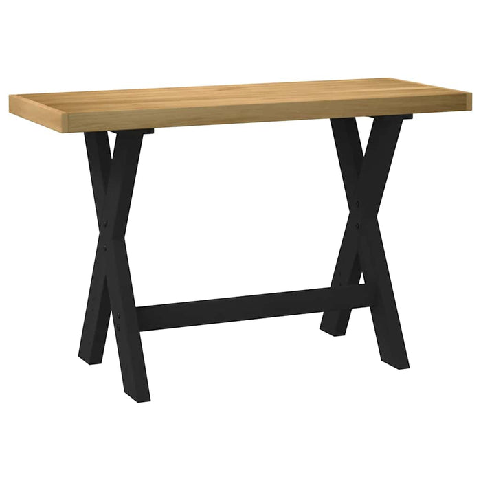 Birou NOAIN Picioare în formă X 120x50x75 cm lemn masiv de pin - WALTI WALTI