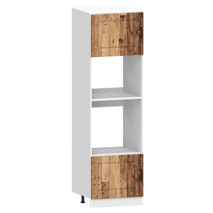 Set de dulapuri de bucătărie 7 piese „Kalmar” Lemn vechi lemn - WALTI WALTI
