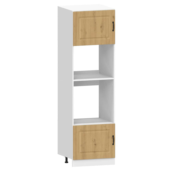 Set dulap de bucătărie 7 piese „Kalmar” stejar artizanal lemn - WALTI WALTI