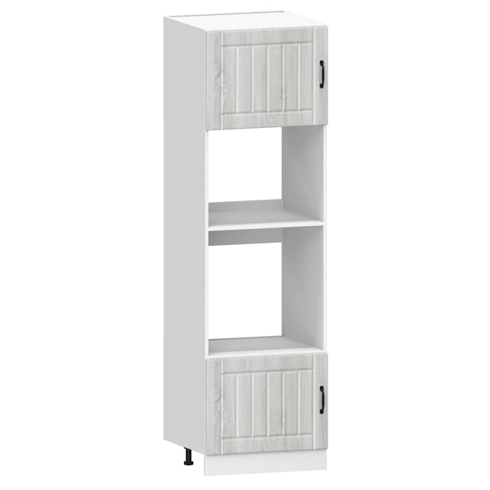 Set de dulapuri de bucătărie 7 piese „Kalmar” lemn Sonoma gri - WALTI WALTI