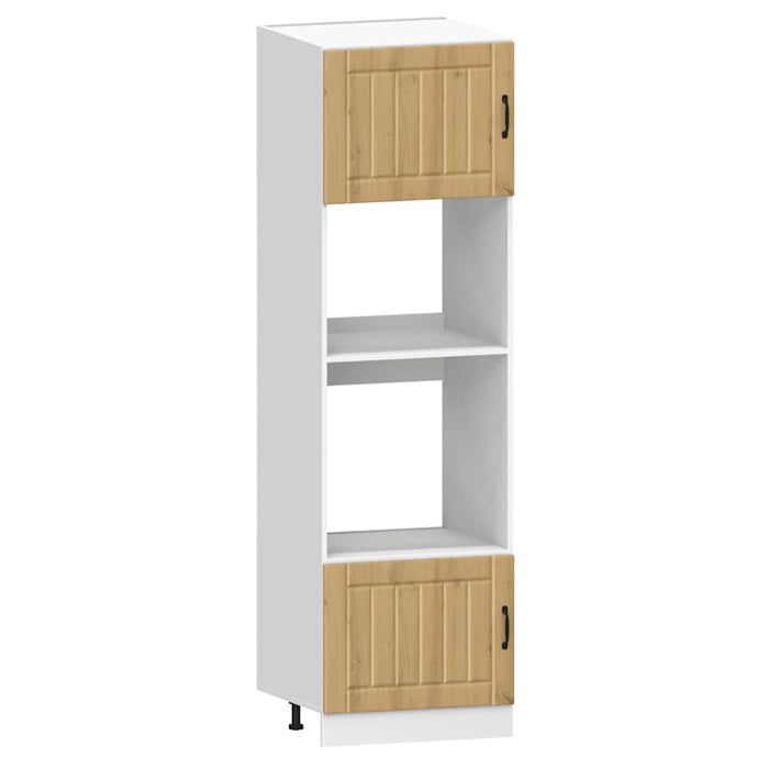Set dulap de bucătărie 7 piese „Kalmar” stejar artizanal lemn - WALTI WALTI