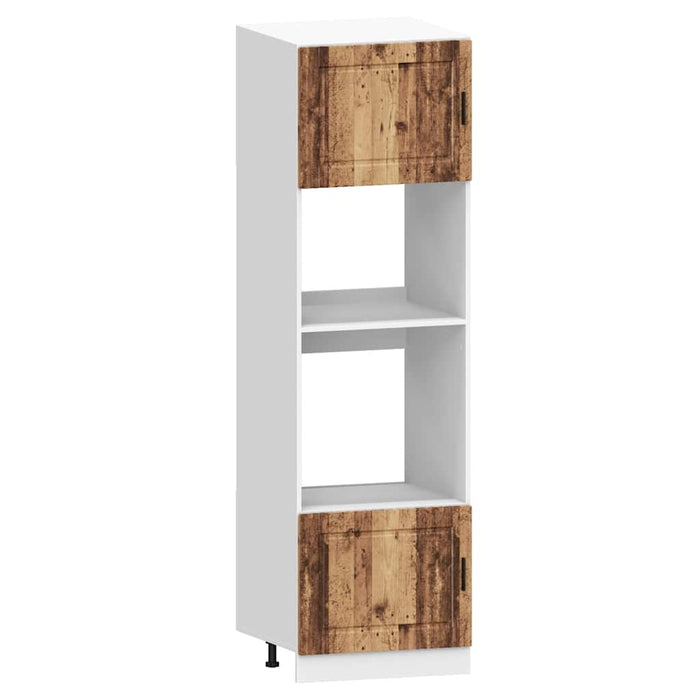 Set de dulapuri de bucătărie 7 piese „Porto” Lemn vechi lemn - WALTI WALTI