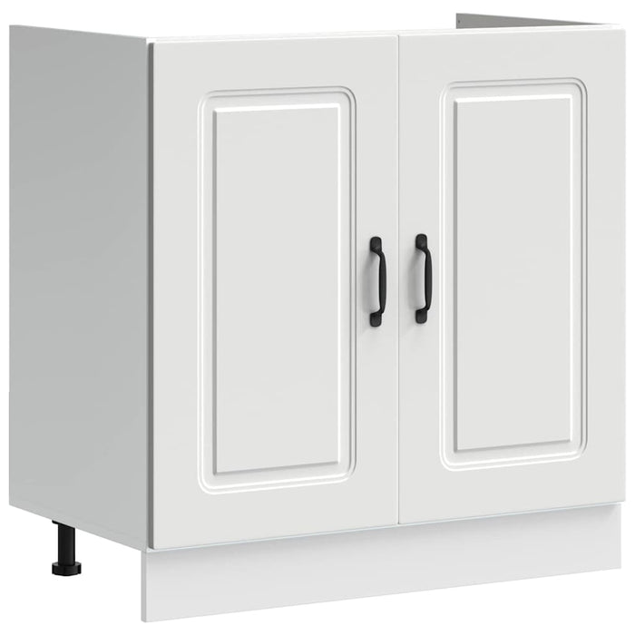 Dulap de bucătărie Kalmar Alb 80 x 46 x 81,5 cm Lemn compozit - WALTI WALTI