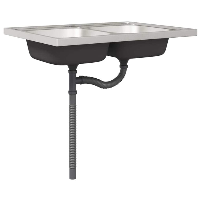 Dulap de bucătărie Kalmar Gri din beton 80 x 46 x 81,5 cm - WALTI WALTI