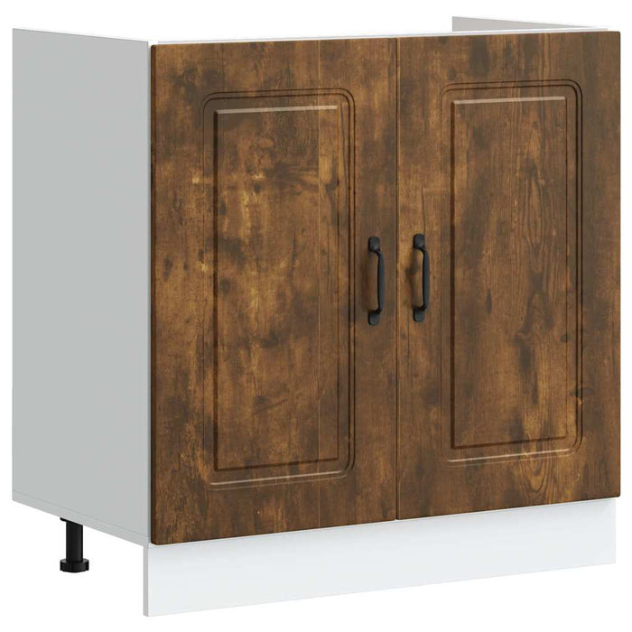 Dulap de bucătărie cu ușă Kalmar 2 pcs Maro 80 x 46 x 81.5 cm - WALTI WALTI
