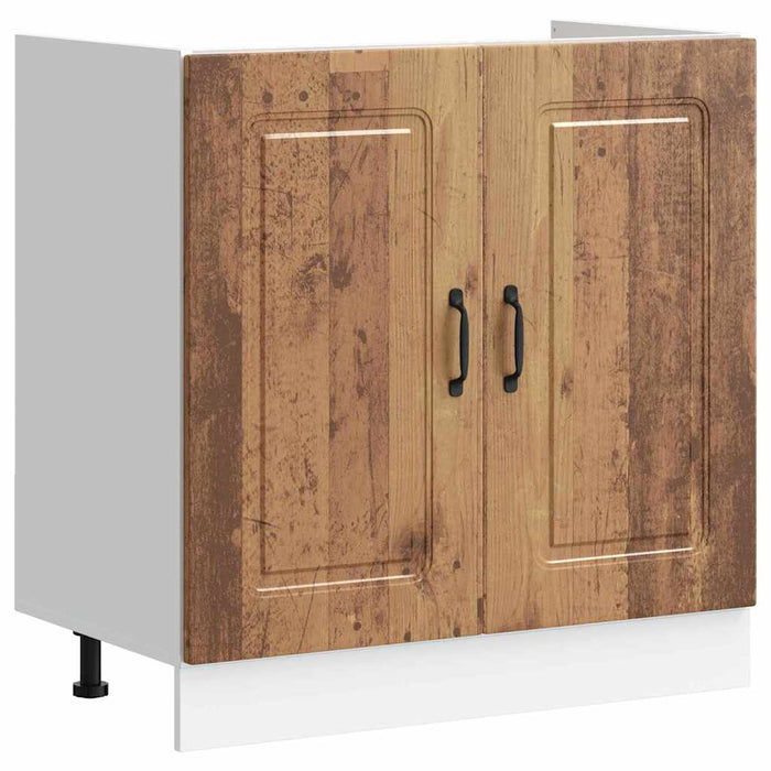 Dulap de bucătărie cu ușă Kalmar Lemn vechi 80 x 46 x 81,5 cm - WALTI WALTI