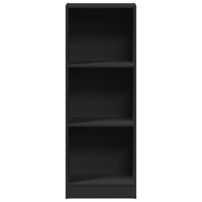 Bibliotecă, negru, 40x24x109 cm, lemn prelucrat - WALTI WALTI