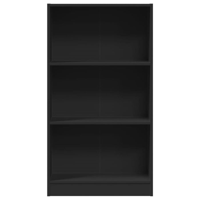 Bibliotecă, negru, 60x24x109 cm, lemn prelucrat - WALTI WALTI