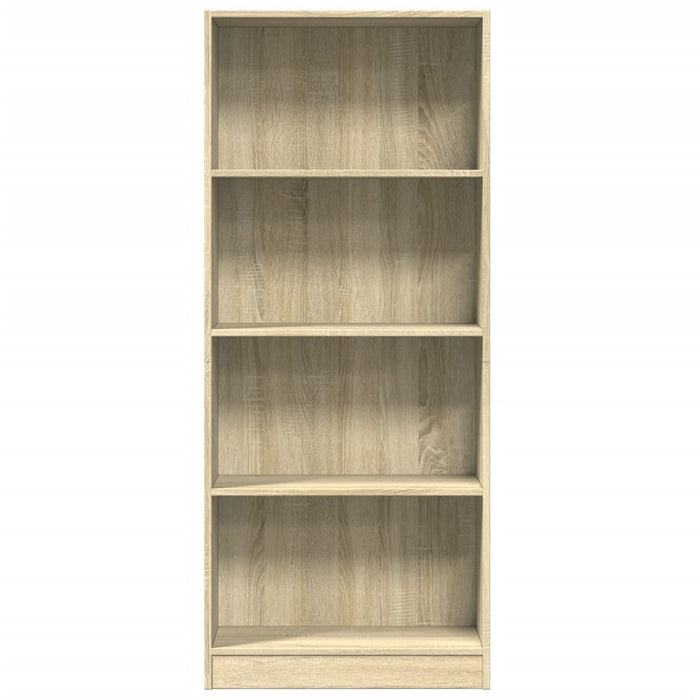 Bibliotecă, stejar sonoma, 60x24x143 cm, lemn prelucrat - WALTI WALTI