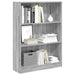 Bibliotecă, gri sonoma, 80x24x109 cm, lemn prelucrat - WALTI WALTI