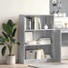 Bibliotecă, gri sonoma, 80x24x109 cm, lemn prelucrat - WALTI WALTI
