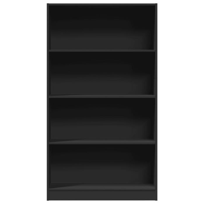 Bibliotecă, negru, 80x24x143 cm, lemn prelucrat - WALTI WALTI