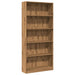 Bibliotecă, stejar artizanal, 80x24x176 cm, lemn prelucrat - WALTI WALTI
