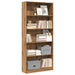 Bibliotecă, stejar artizanal, 80x24x176 cm, lemn prelucrat - WALTI WALTI