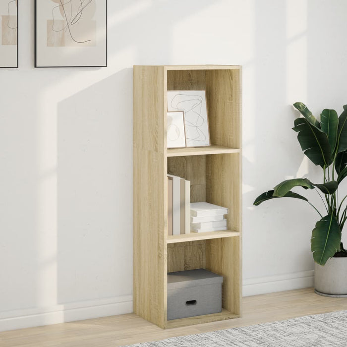 Bibliotecă, stejar sonoma, 40x30x114 cm, lemn prelucrat - WALTI WALTI