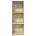 Bibliotecă, stejar sonoma, 40x30x114 cm, lemn prelucrat - WALTI WALTI