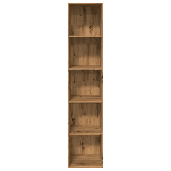 Bibliotecă, stejar artizanal, 40x30x189 cm, lemn prelucrat - WALTI WALTI