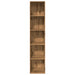 Bibliotecă, stejar artizanal, 40x30x189 cm, lemn prelucrat - WALTI WALTI