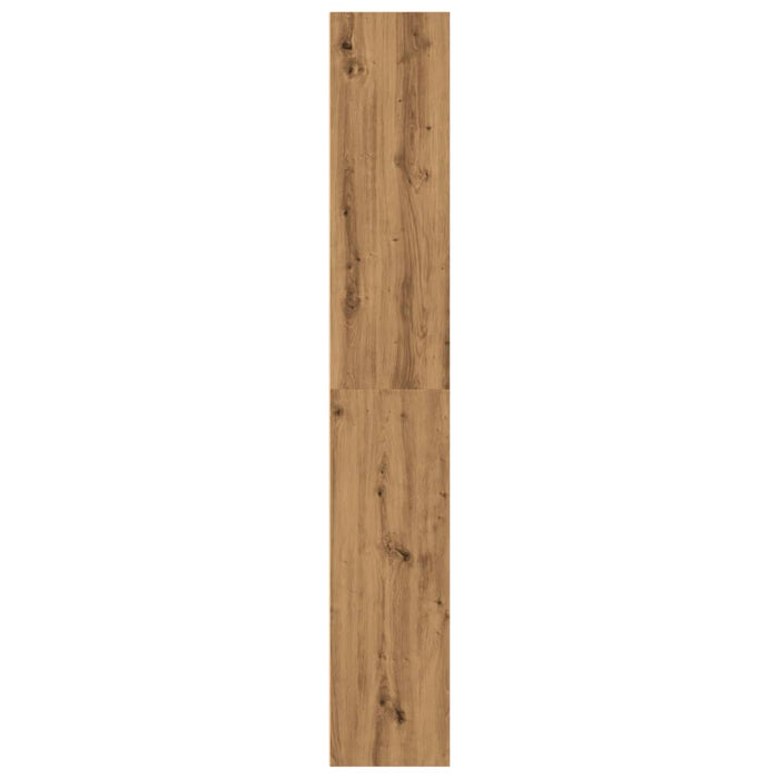 Bibliotecă, stejar artizanal, 60x30x189 cm, lemn prelucrat - WALTI WALTI