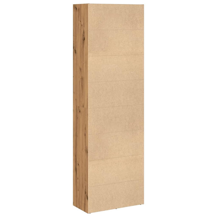 Bibliotecă, stejar artizanal, 60x30x189 cm, lemn prelucrat - WALTI WALTI