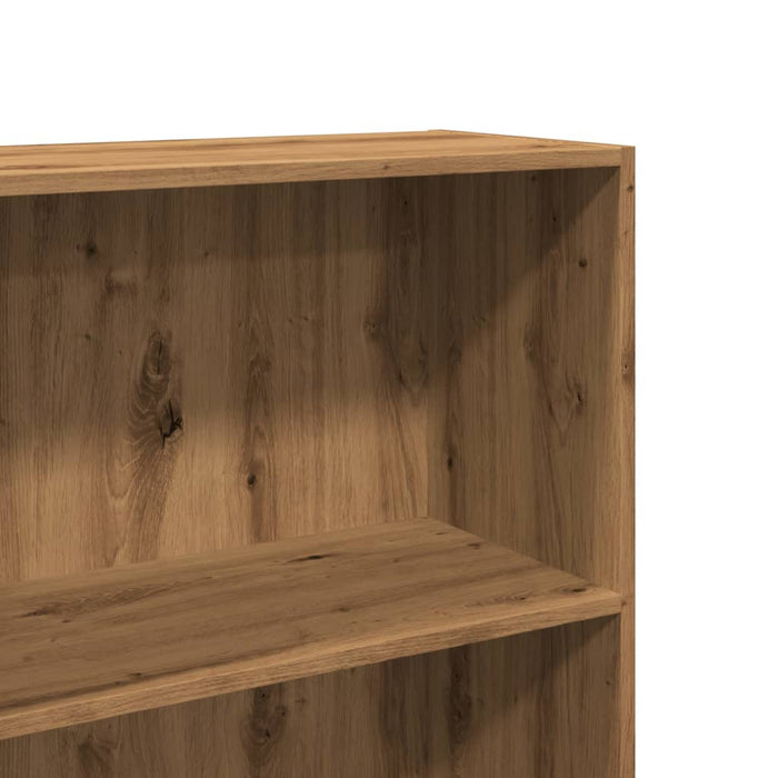 Bibliotecă, stejar artizanal, 60x30x189 cm, lemn prelucrat - WALTI WALTI