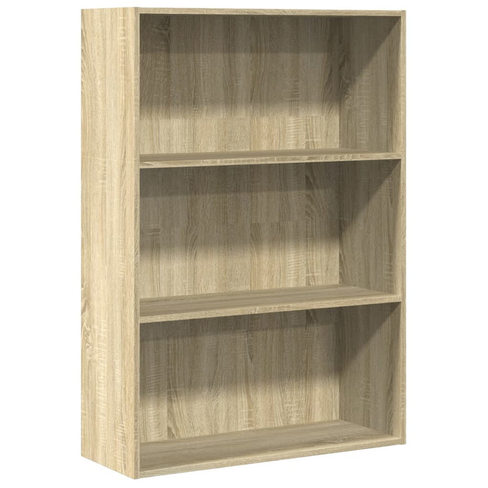 Bibliotecă, stejar sonoma, 80x30x114 cm, lemn prelucrat - WALTI WALTI
