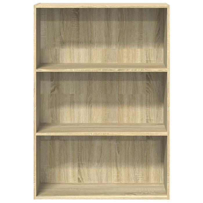 Bibliotecă, stejar sonoma, 80x30x114 cm, lemn prelucrat - WALTI WALTI