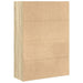 Bibliotecă, stejar sonoma, 80x30x114 cm, lemn prelucrat - WALTI WALTI