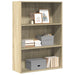Bibliotecă, stejar sonoma, 80x30x114 cm, lemn prelucrat - WALTI WALTI