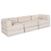 Pernă 3 pcs Crem 70 x 70 x 54 cm Poliester - WALTI WALTI