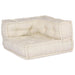 Pernă 3 pcs Crem 70 x 70 x 54 cm Poliester - WALTI WALTI