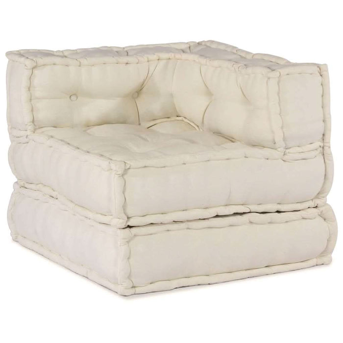 Pernă 3 pcs Crem 70 x 70 x 54 cm Poliester - WALTI WALTI