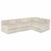 Pernă 4 pcs Crem 70 x 70 x 54 cm Poliester - WALTI WALTI