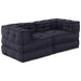 Pernă 2 pcs Antracit 70 x 70 x 54 cm Poliester - WALTI WALTI