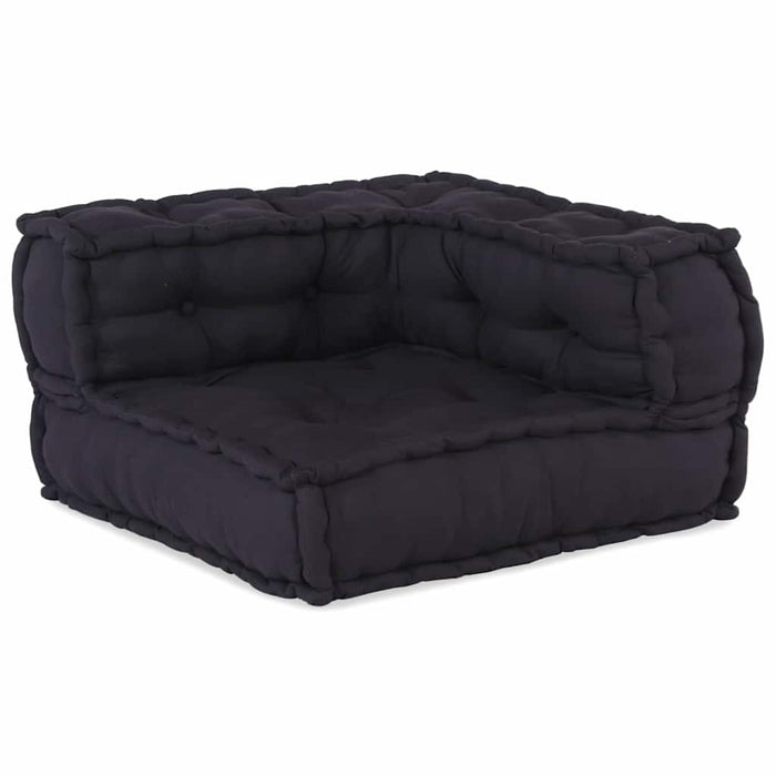 Pernă 2 pcs Antracit 70 x 70 x 54 cm Poliester - WALTI WALTI