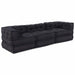 Pernă 3 pcs Antracit 70 x 70 x 54 cm Poliester - WALTI WALTI