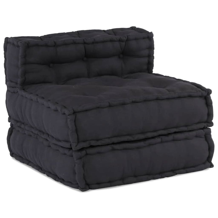Pernă 3 pcs Antracit 70 x 70 x 54 cm Poliester - WALTI WALTI